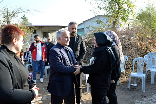 Kaymakamımız Sayın Ramazan Kurtyemez, Şehit Yiğit Can Yiğit'in Mevlidine Katıldı