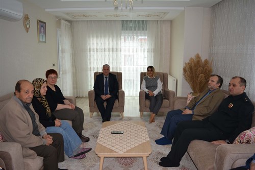 Şehidimiz Jandarma Uzman Onbaşı Mustafa Güney’in Ailesine Ziyaret