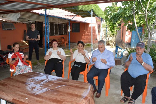 İlçemiz Kaymakamı Sayın Ramazan Kurtyemez’den Şehit Ailelerine Ziyaret